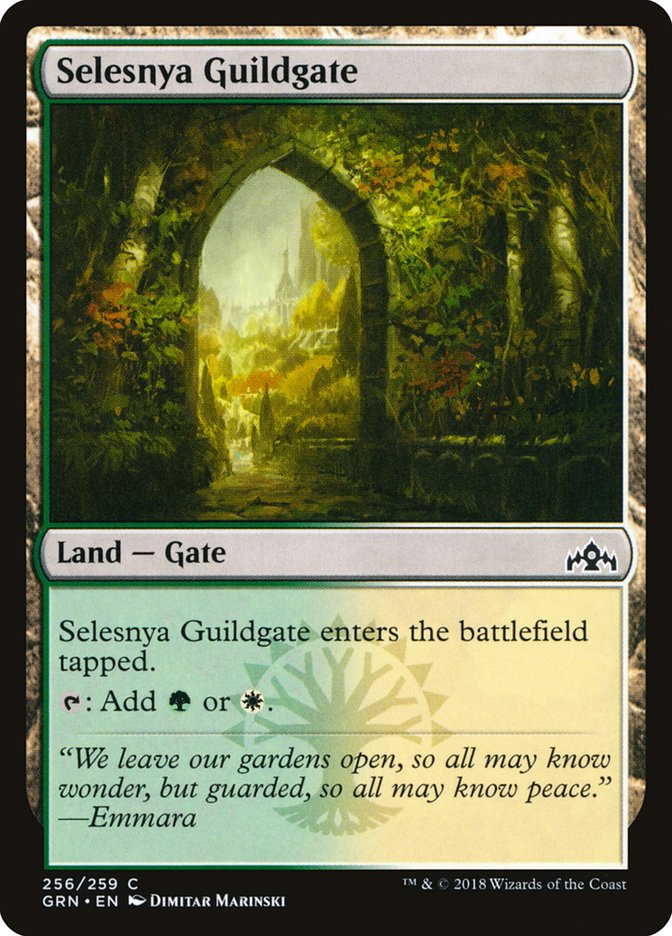 Selesnya Guildgate (256/259) [Guilds of Ravnica] | North Game Den