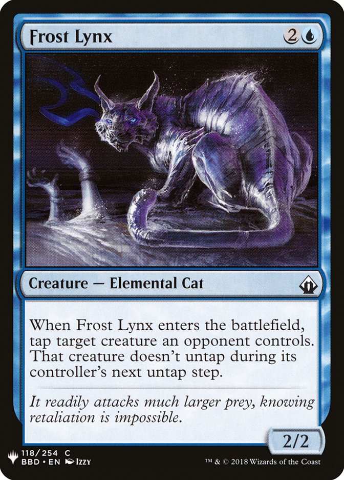 Frost Lynx [Mystery Booster] | North Game Den