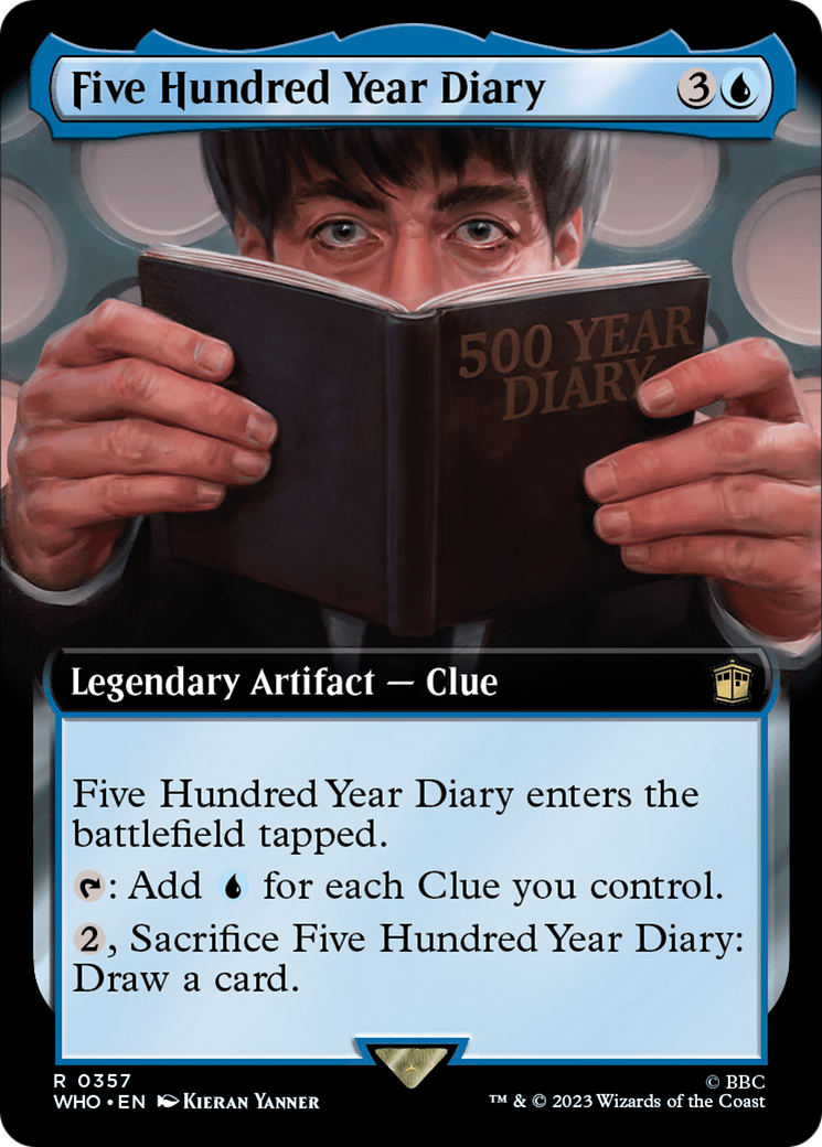 Five Hundred Year Diary (Extended Art) [Doctor Who] | North Game Den