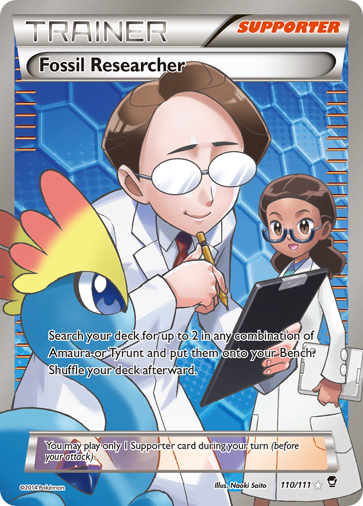 Fossil Researcher (110/111) [XY: Furious Fists] | North Game Den