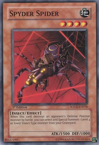 Spyder Spider [SOVR-EN018] Common | North Game Den