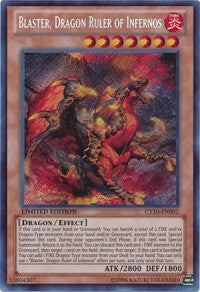 Blaster, Dragon Ruler of Infernos [CT10-EN002] Secret Rare | North Game Den