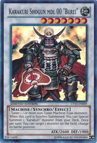 Karakuri Shogun mdl 00 "Burei" [CT10-EN009] Super Rare | North Game Den