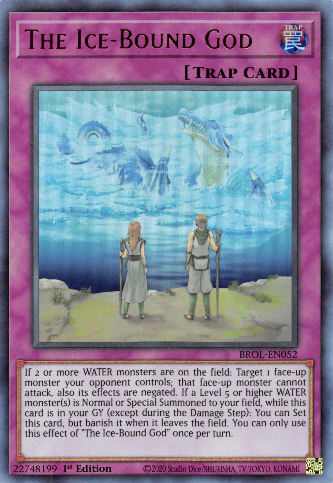 The Ice-Bound God [BROL-EN052] Ultra Rare | North Game Den