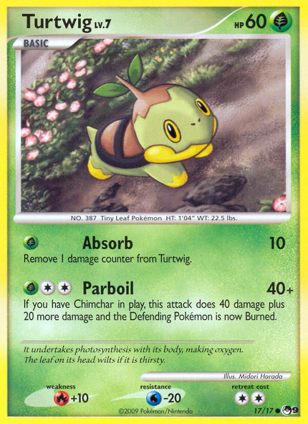 Turtwig (17/17) [POP Series 9] | North Game Den