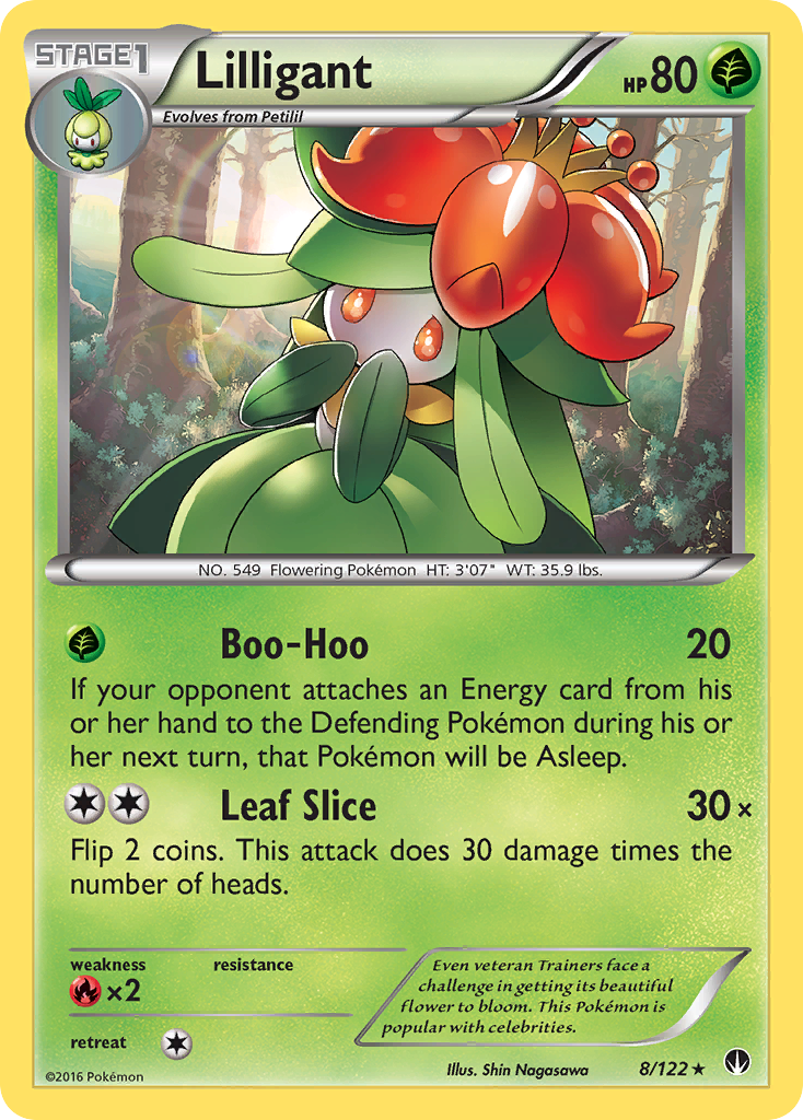 Lilligant (8/122) [XY: BREAKpoint] | North Game Den