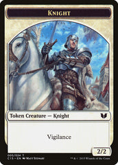 Knight (005) // Spirit (023) Double-Sided Token [Commander 2015 Tokens] | North Game Den