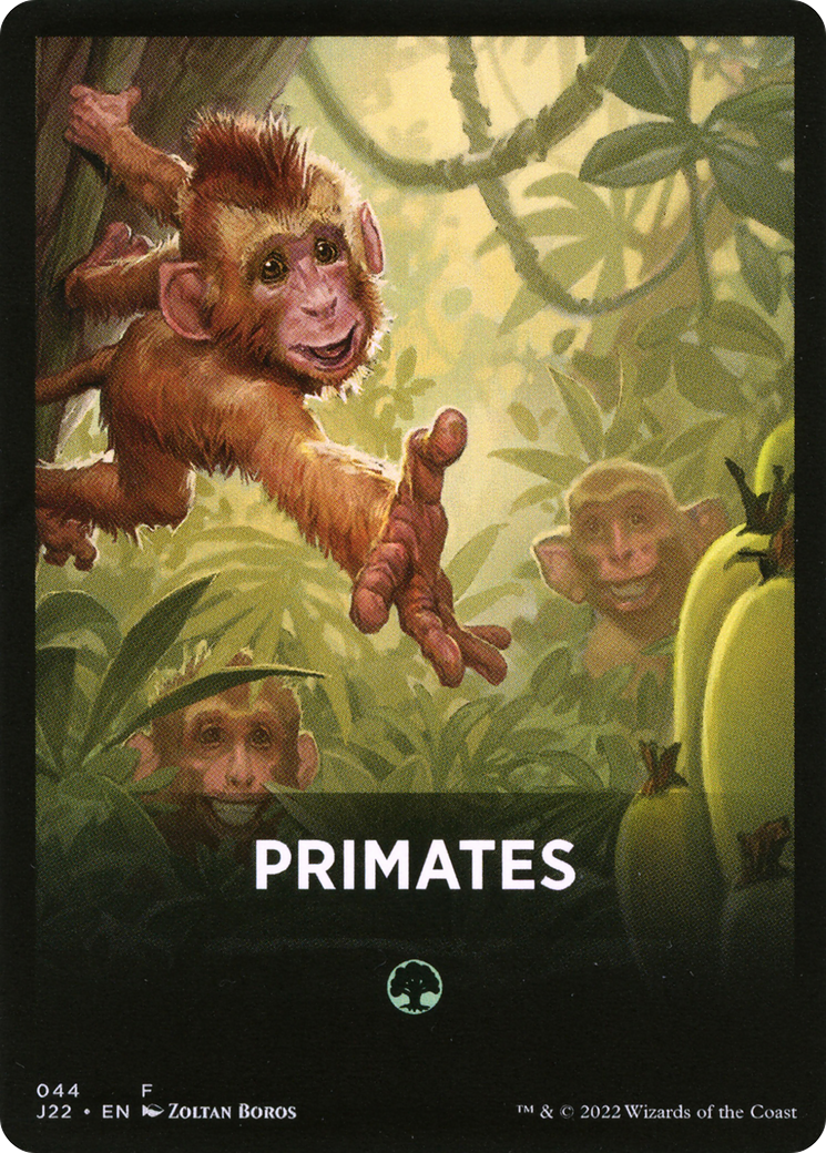 Primates Theme Card [Jumpstart 2022 Front Cards] | North Game Den