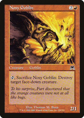 Nosy Goblin [Onslaught] | North Game Den