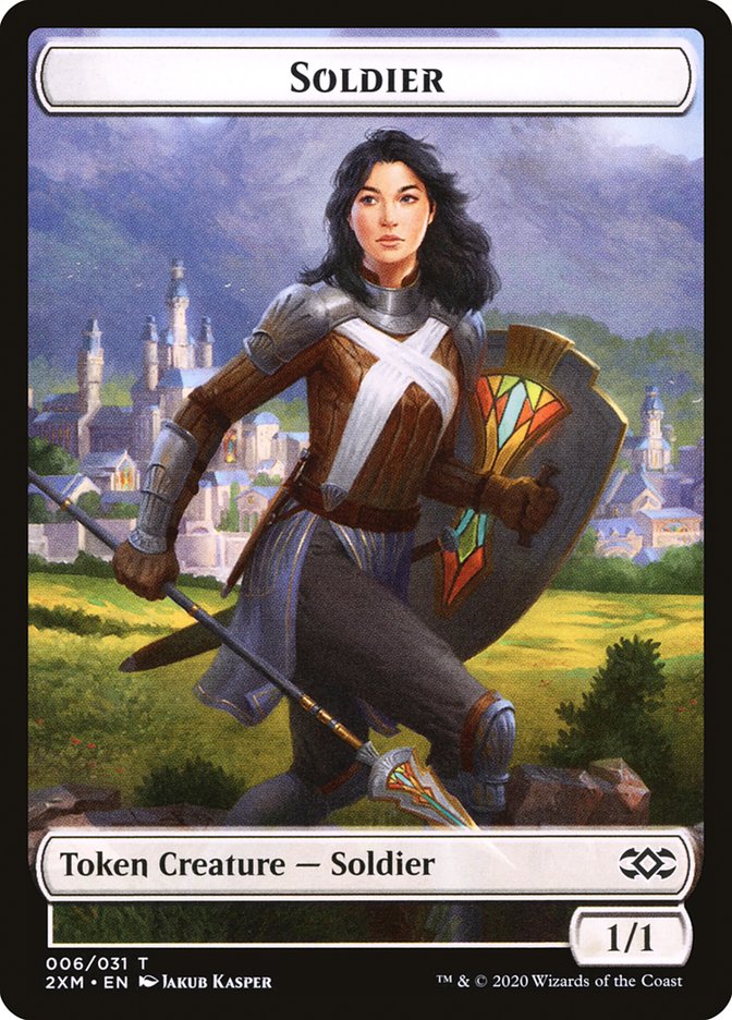 Soldier Token [Double Masters] | North Game Den