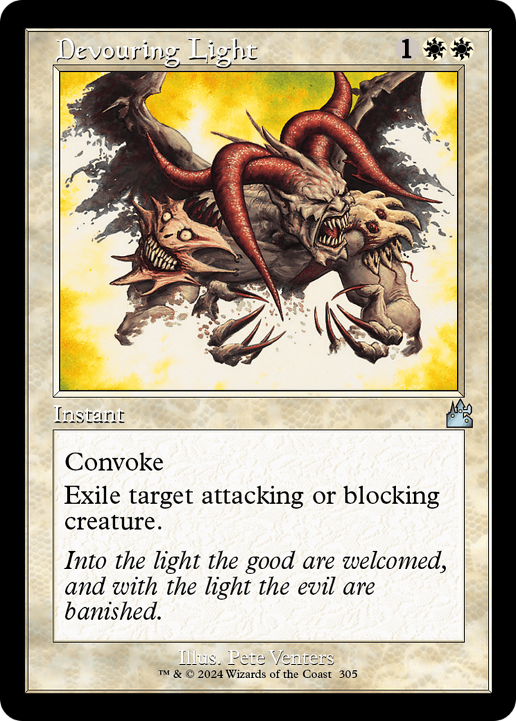 Devouring Light (Retro Frame) [Ravnica Remastered] | North Game Den