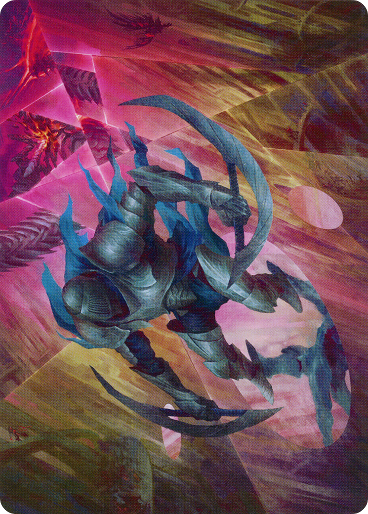 Xerex Strobe-Knight Art Card [March of the Machine Art Series] | North Game Den
