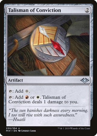 Talisman of Conviction [Modern Horizons] | North Game Den