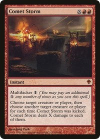 Comet Storm (Oversized) [Oversize Cards] | North Game Den
