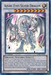 Azure-Eyes Silver Dragon [SDBE-EN040] Ultra Rare | North Game Den