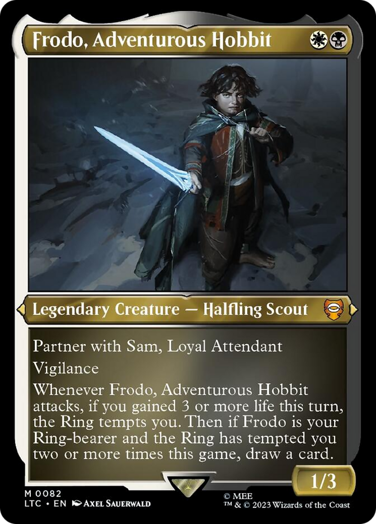 Frodo, Adventurous Hobbit (Display Commander) [The Lord of the Rings: Tales of Middle-Earth Commander] | North Game Den