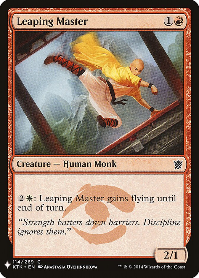 Leaping Master [Mystery Booster] | North Game Den