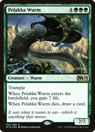 Pelakka Wurm [Core Set 2019 Promos] | North Game Den