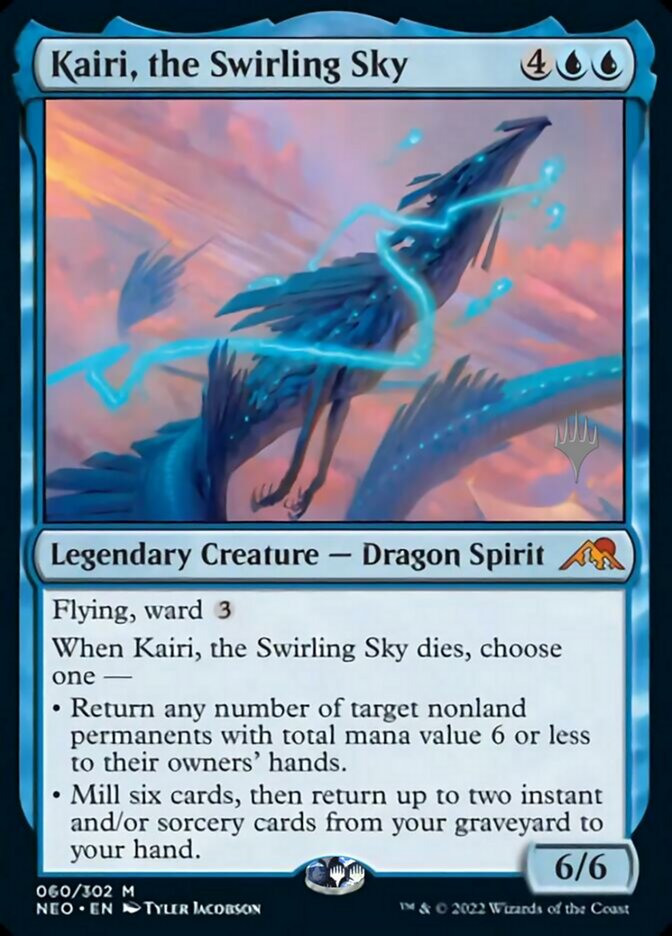 Kairi, the Swirling Sky (Promo Pack) [Kamigawa: Neon Dynasty Promos] | North Game Den