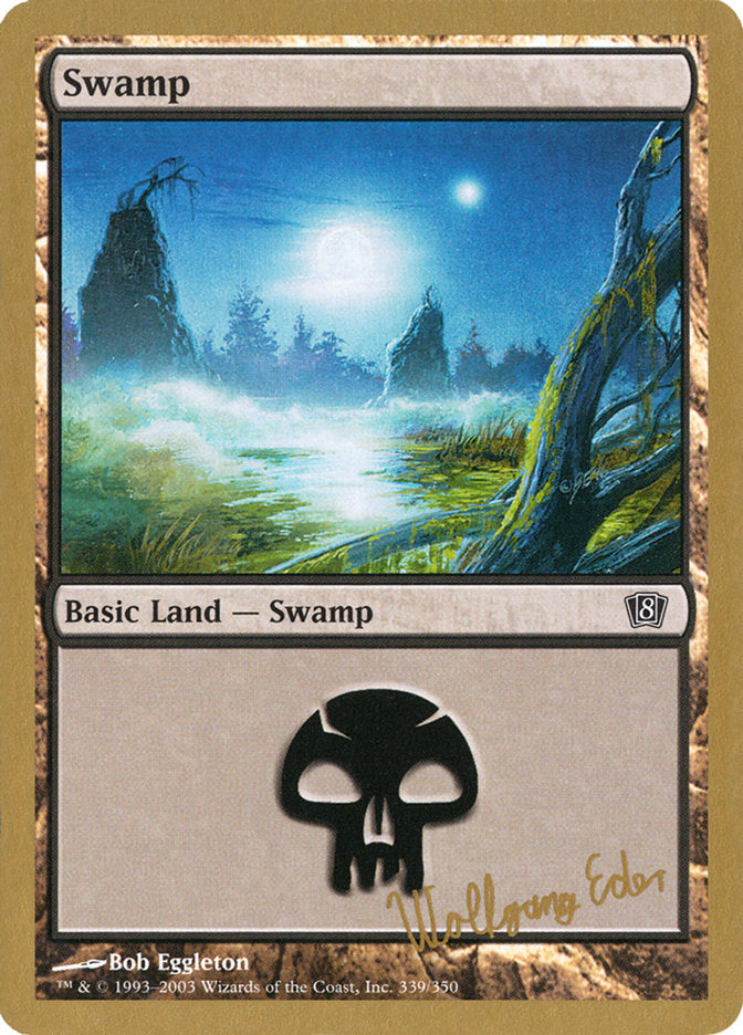 Swamp (we339) (Wolfgang Eder) [World Championship Decks 2003] | North Game Den