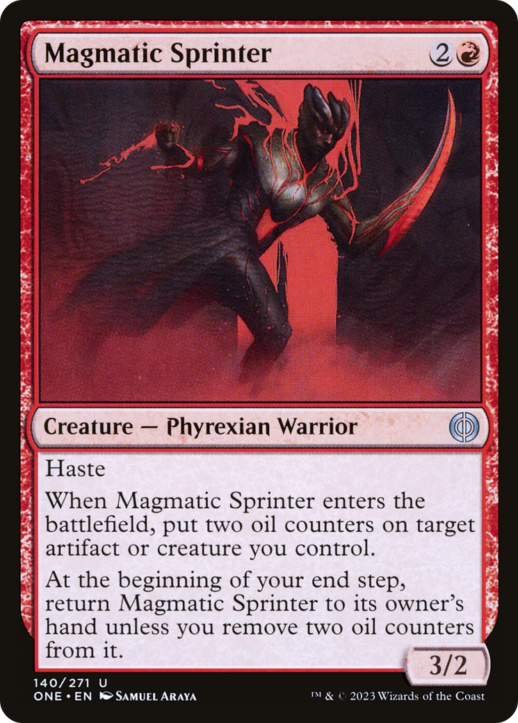 Magmatic Sprinter [Phyrexia: All Will Be One] | North Game Den