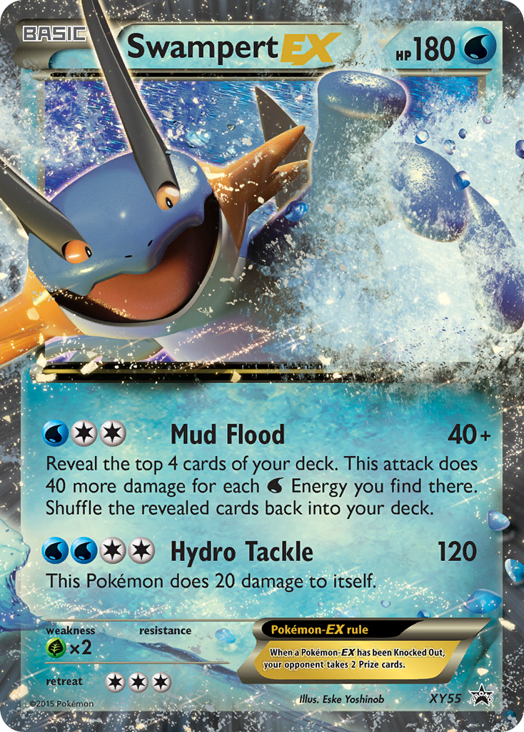 Swampert EX (XY55) [XY: Black Star Promos] | North Game Den