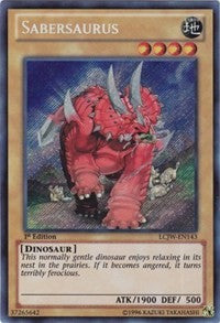 Sabersaurus [LCJW-EN143] Secret Rare | North Game Den