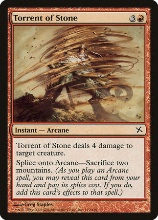 Torrent of Stone [Betrayers of Kamigawa] | North Game Den