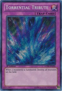 Torrential Tribute [LCJW-EN294] Secret Rare | North Game Den