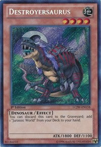 Destroyersaurus [LCJW-EN158] Secret Rare | North Game Den