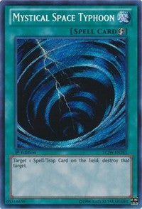 Mystical Space Typhoon [LCJW-EN285] Secret Rare | North Game Den