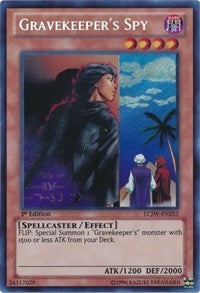 Gravekeeper's Spy [LCJW-EN255] Secret Rare | North Game Den