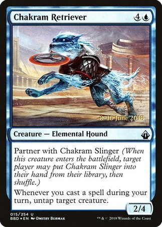 Chakram Retriever [Battlebond Promos] | North Game Den