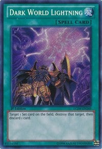 Dark World Lightning [LCJW-EN249] Secret Rare | North Game Den