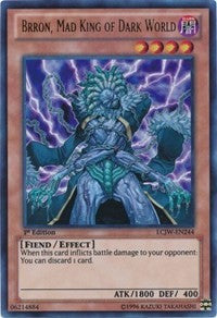 Brron, Mad King of Dark World [LCJW-EN244] Ultra Rare | North Game Den
