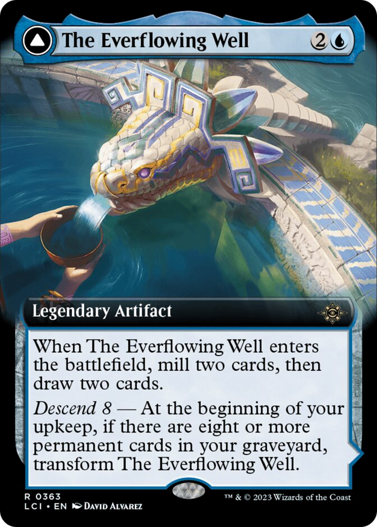 The Everflowing Well // The Myriad Pools (Extended Art) [The Lost Caverns of Ixalan] | North Game Den