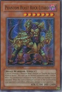 Phantom Beast Rock-Lizard [FOTB-ENSE1] Super Rare | North Game Den