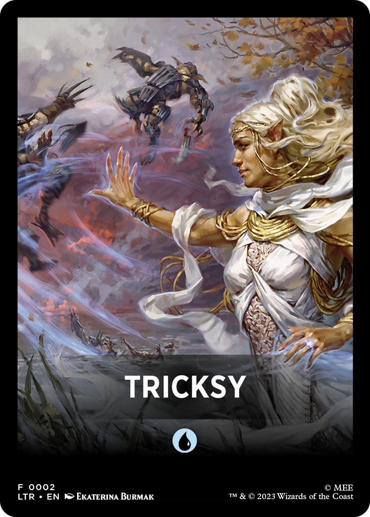 Tricksy Theme Card [The Lord of the Rings: Tales of Middle-Earth Tokens] | North Game Den
