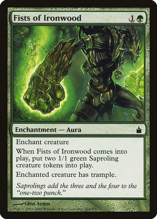 Fists of Ironwood [Ravnica: City of Guilds] | North Game Den