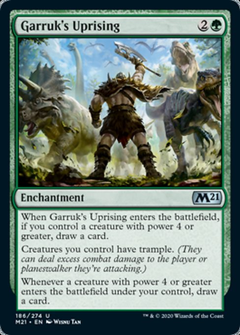 Garruk's Uprising [Core Set 2021] | North Game Den