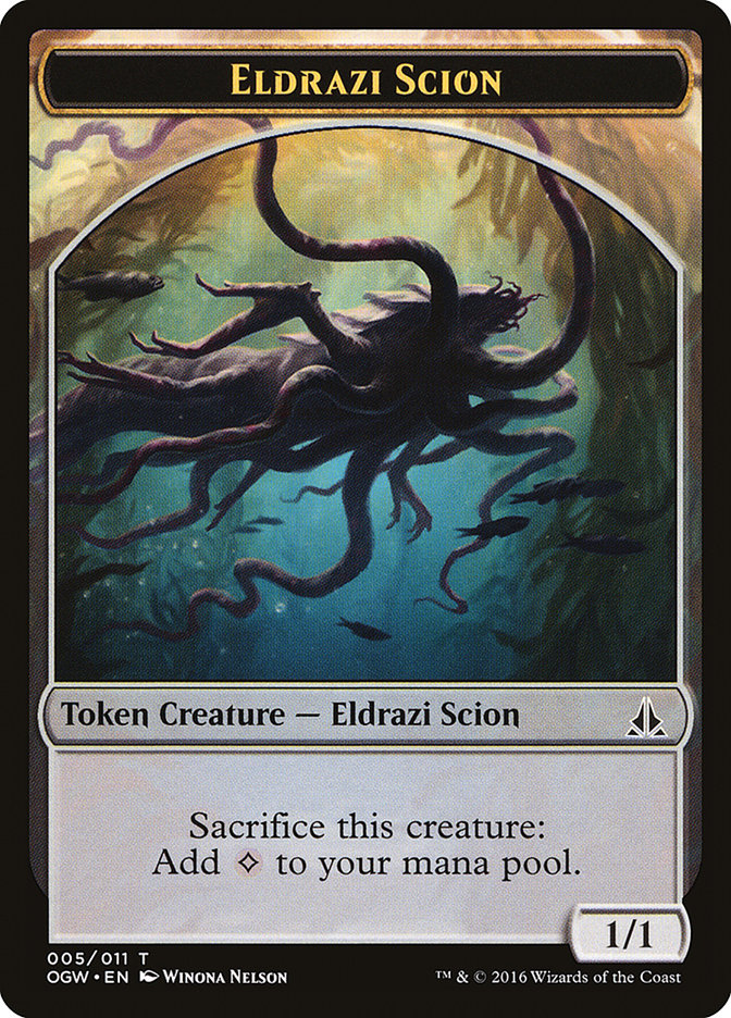 Eldrazi Scion (005/011) [Oath of the Gatewatch Tokens] | North Game Den