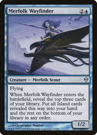 Merfolk Wayfinder [Zendikar] | North Game Den