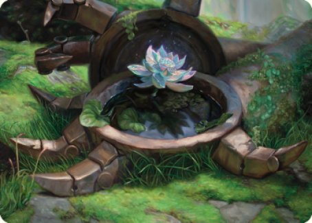 Timeless Lotus Art Card [Dominaria United Art Series] | North Game Den