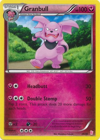 Granbull (29/30) [XY: Trainer Kit - Sylveon] | North Game Den