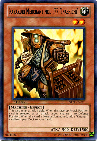 Karakuri Merchant mdl 177 Inashichi [STBL-EN020] Rare | North Game Den