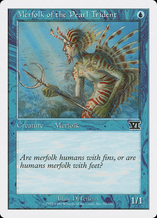 Merfolk of the Pearl Trident [Classic Sixth Edition] | North Game Den