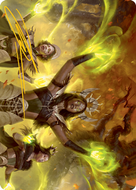 Dawnhart Wardens Art Card (Gold-Stamped Signature) [Innistrad: Midnight Hunt Art Series] | North Game Den