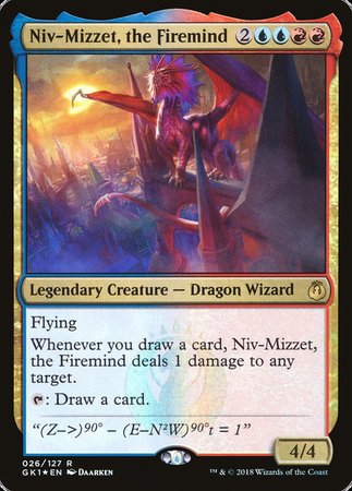 Niv-Mizzet, the Firemind [GRN Guild Kit] | North Game Den