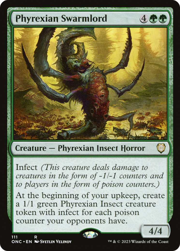 Phyrexian Swarmlord [Phyrexia: All Will Be One Commander] | North Game Den