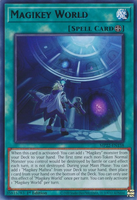 Magikey World [MP22-EN158] Rare | North Game Den